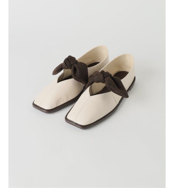 GRISE「《予約/WEB+一部店舗》GRISEスクエアリボンバブーシュ」|その他|