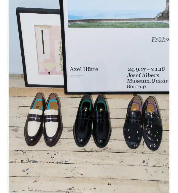 GRISE「《予約/WEB+一部店舗》GRISEレザースリークトゥローファー」|ローファー|