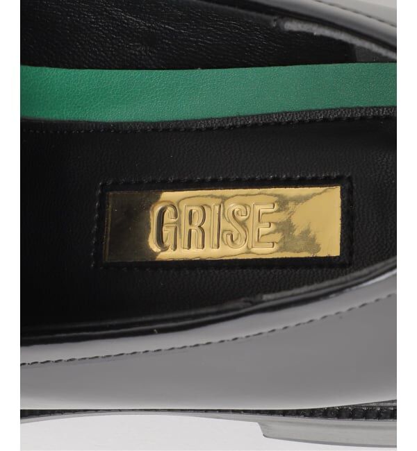 GRISE「《予約/WEB+一部店舗》GRISEレザースリークトゥローファー」|ローファー|