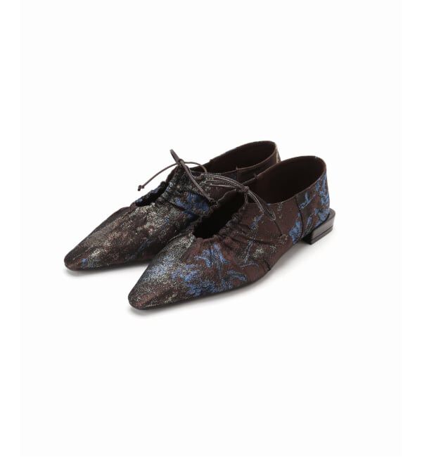 GRISE「《予約/WEB+一部店舗限定》GRISEナロースクエアギャザーカットアウトフラット」|その他|