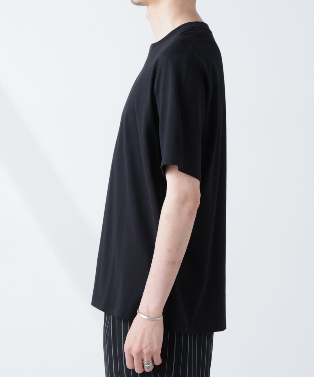 NANO universe「WEB限定/Anti Soaked(R) 汗染み防止 クルーネックレギュラーシルエットTシャツ」|Tシャツ・カットソー|
