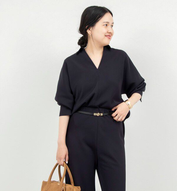 NOLLEY'S sophi「【一部WEB限定カラーアイテム】《セットアップ対応》ウォッシャブルツイルスキッパーシャツ」|シャツ・ブラウス|