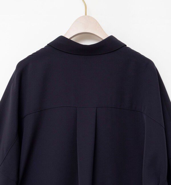 NOLLEY'S sophi「【一部WEB限定カラーアイテム】《セットアップ対応》ウォッシャブルツイルスキッパーシャツ」|シャツ・ブラウス|