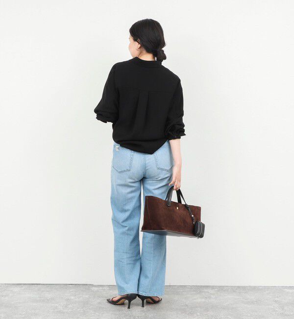 NOLLEY'S sophi「【一部WEB限定カラーアイテム】《セットアップ対応》ウォッシャブルツイルスキッパーシャツ」|シャツ・ブラウス|