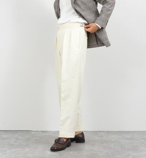 NOLLEY'S goodman「2タックスラックス サイドアジャスター 26AW」|スラックス|