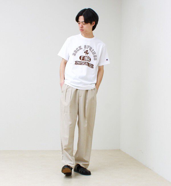 GLOSTER「【Champion/チャンピオン】ROCKSPRINGS PRINT S/S」|Tシャツ・カットソー|