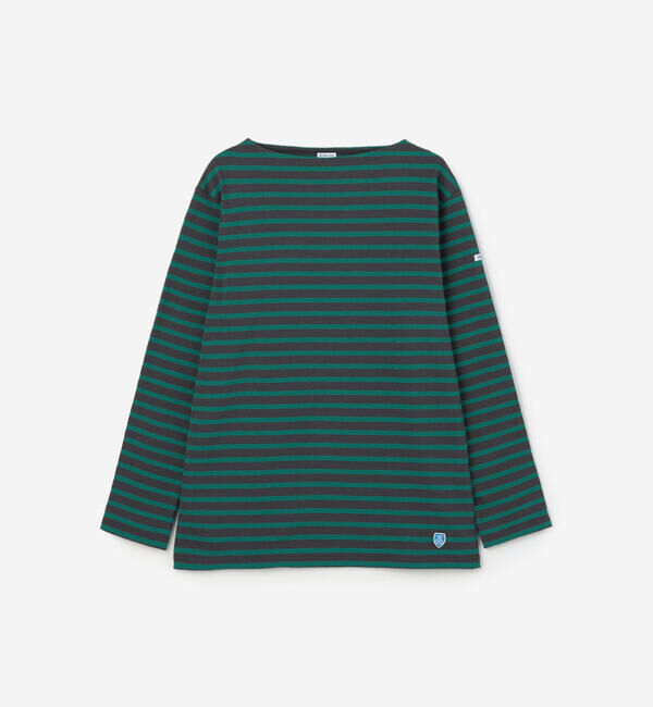 ORCIVAL「ORCIVAL | コットンロード ボートネック フレンチバスクTシャツ MEN」|Tシャツ・カットソー|