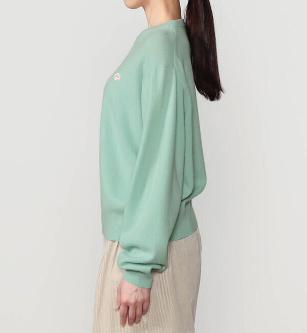 DANTON「DANTON | ラムウール クルーネックニットプルオーバー WOMEN」|ニット・セーター|