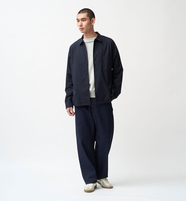 ORCIVAL「ORCIVAL | ストレッチブロード シャツジャケット MEN」|シャツ・ブラウス|