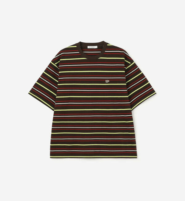  「SCYE BASICS |〈別注〉コットン 鹿の子ボーダーTシャツ MEN」|Tシャツ・カットソー|