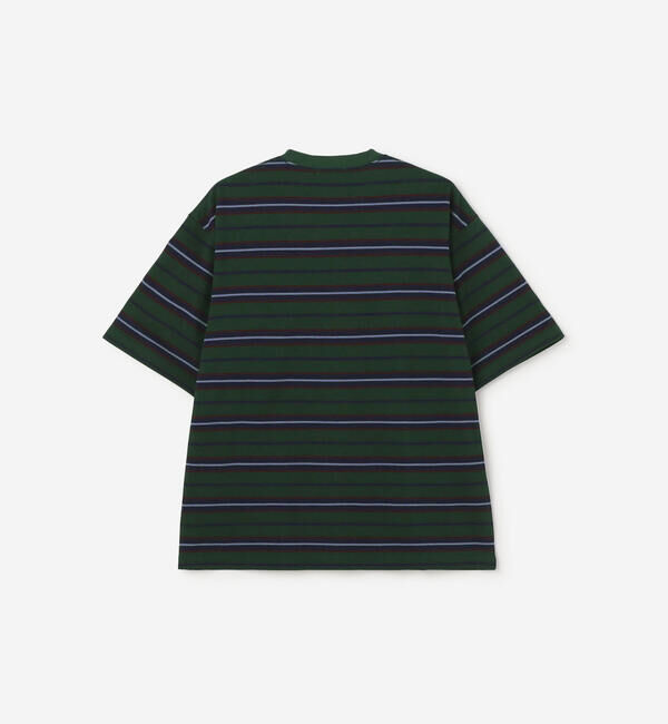  「SCYE BASICS |〈別注〉コットン 鹿の子ボーダーTシャツ MEN」|Tシャツ・カットソー|