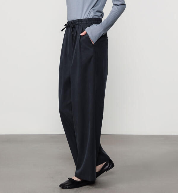 Morris & Sons「MORRIS & SONS | ワイドイージーパンツ WOMEN」|チノ|
