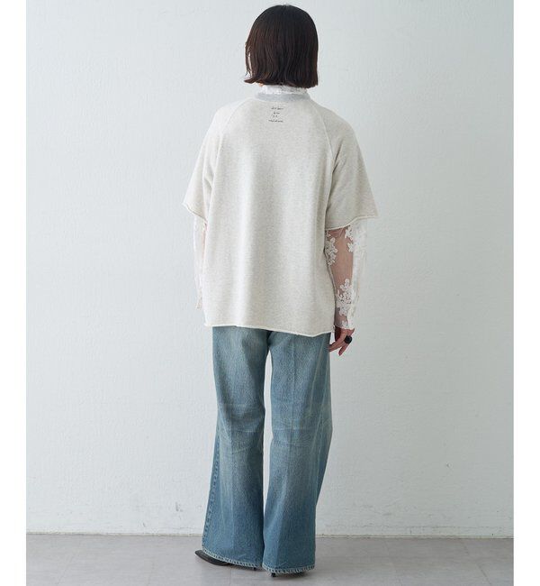  「【KATHARINE HAMNETT】スローガンハーフスリーブスウェット」|Tシャツ・カットソー|