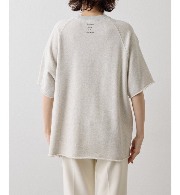  「【KATHARINE HAMNETT】スローガンハーフスリーブスウェット」|Tシャツ・カットソー|