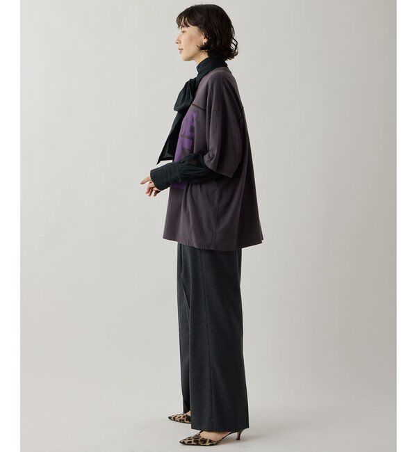  「【KATHARINE HAMNETT】スローガンフットボールTシャツ」|Tシャツ・カットソー|