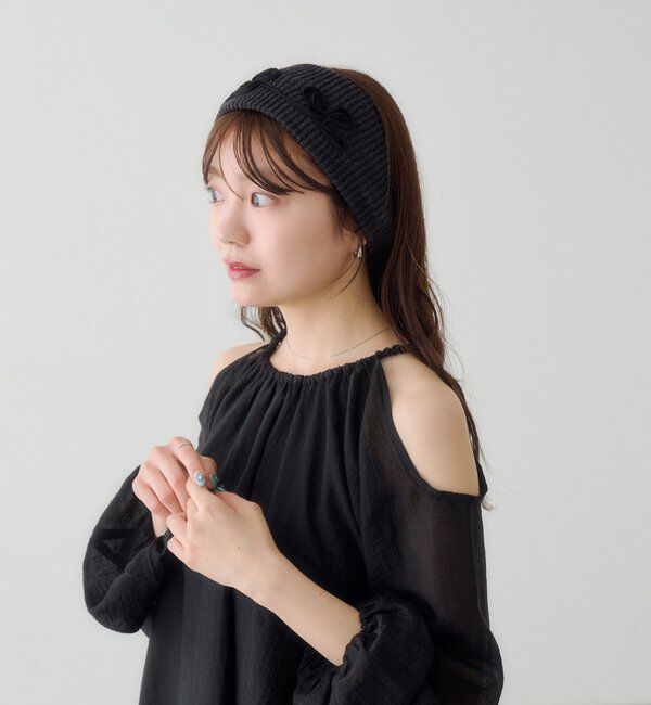  「フラワーモチーフヘアバンド」|その他|