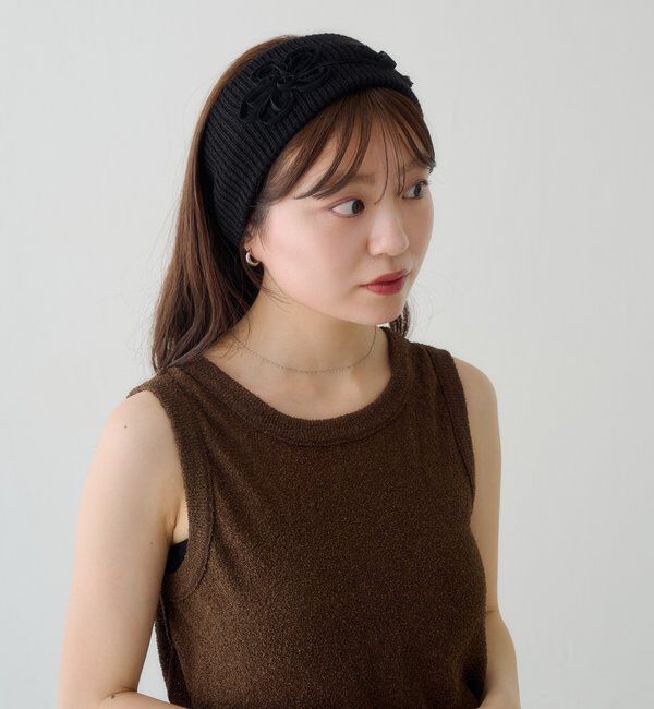  「フラワーモチーフヘアバンド」|その他|
