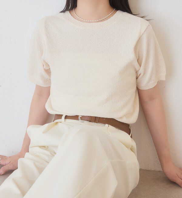  「【新色追加】B ブークレショルダータックTEE」|その他|