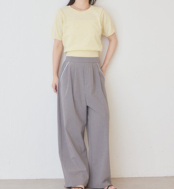  「【新色追加】B ブークレショルダータックTEE」|その他|