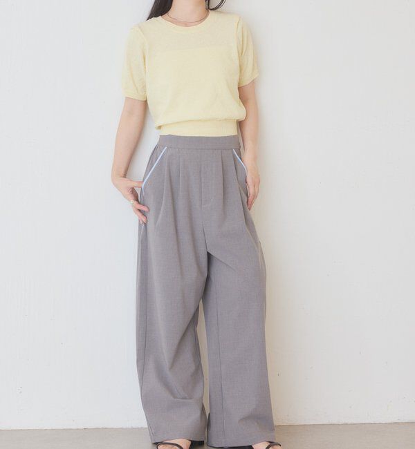  「【新色追加】B ブークレショルダータックTEE」|その他|