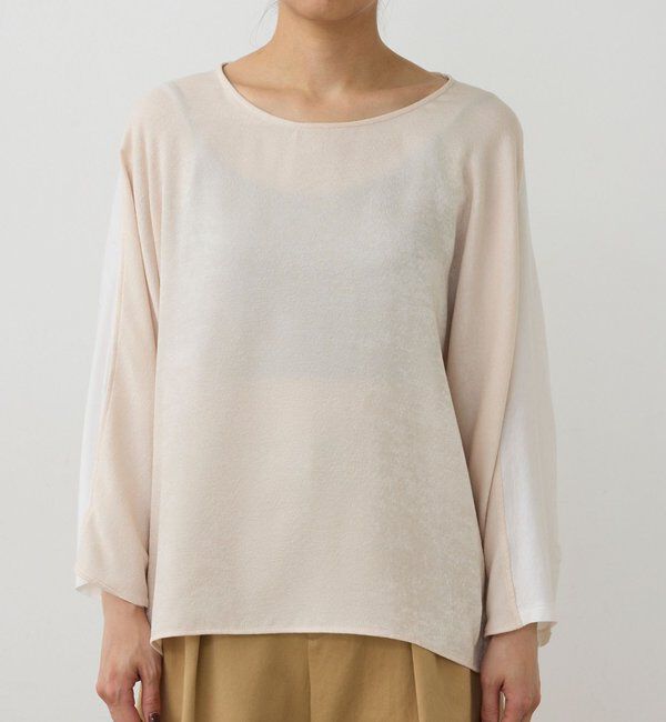  「【HERITANOVUM】ベロアコンビネーションTee」|Tシャツ・カットソー|