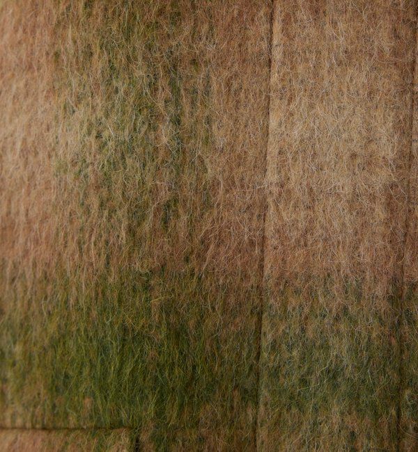 「【HERITANOVUM】シャギーチェックコート」|その他|