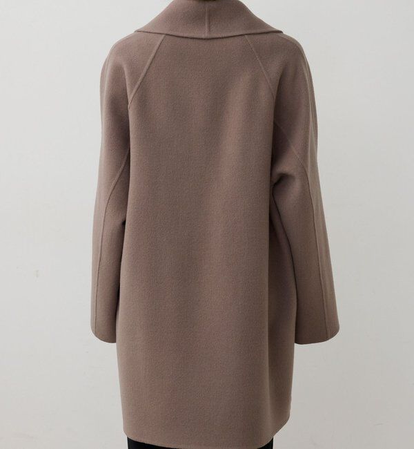  「【HERITANOVUM】 ウールカシミヤショールリバーコート」|その他|