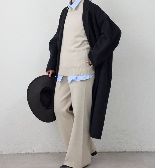  「【セットアップ対応】ニットパンツ」|チノ|