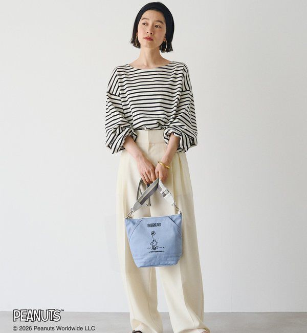  「《PEANUTS&times;russet》リバーシブルショルダーバッグ」|ボストンバッグ|