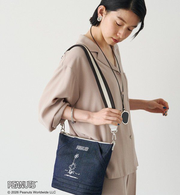  「《PEANUTS&times;russet》リバーシブルショルダーバッグ」|ボストンバッグ|