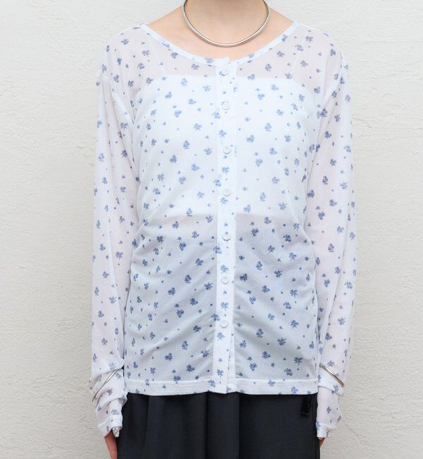  「フラワーチュール2WAYロンT」|Tシャツ・カットソー|