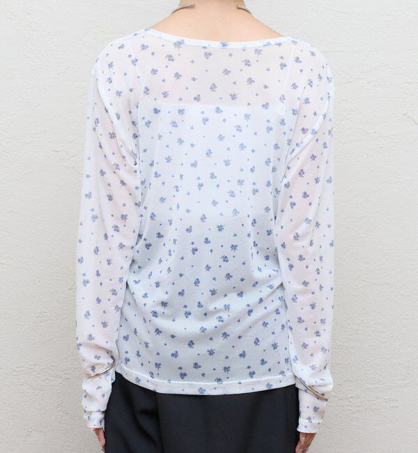  「フラワーチュール2WAYロンT」|Tシャツ・カットソー|