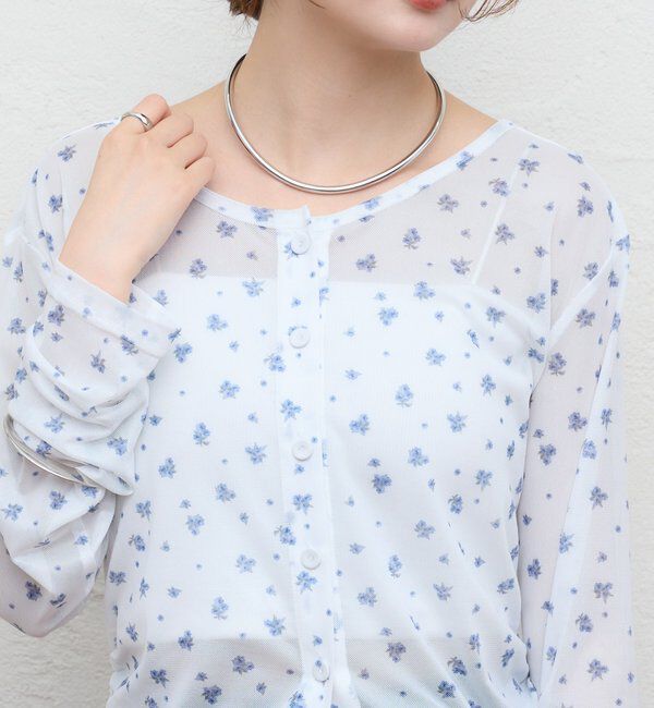  「フラワーチュール2WAYロンT」|Tシャツ・カットソー|