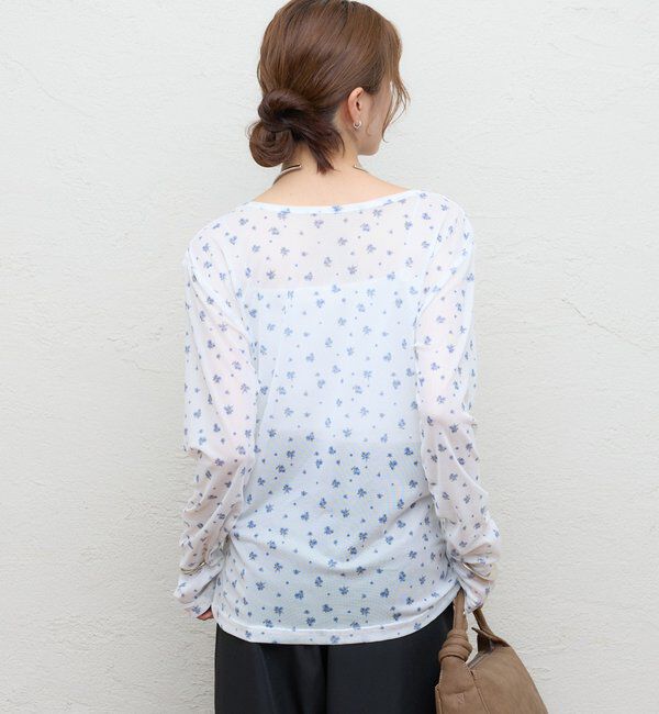  「フラワーチュール2WAYロンT」|Tシャツ・カットソー|