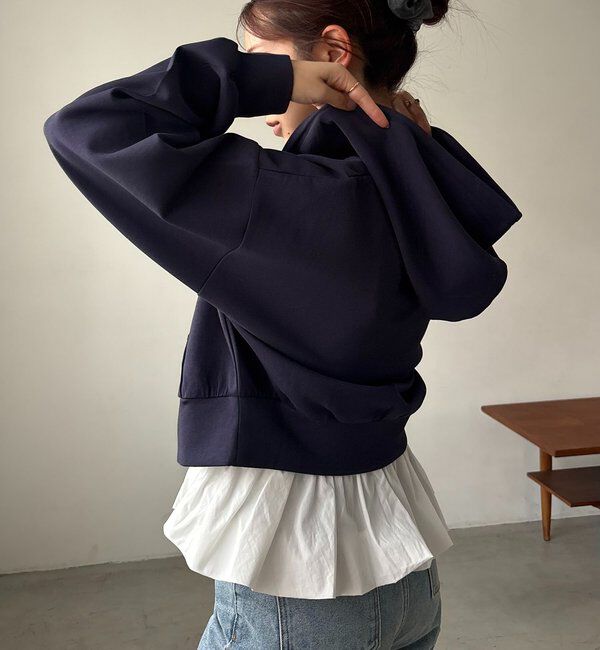  「Wジップフーディー」|Tシャツ・カットソー|
