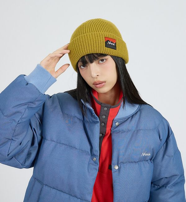 ABAHOUSE「【NANGA/ナンガ】BOX LOGO BULKY BEANIE/ビーニー/ニッ」|その他|