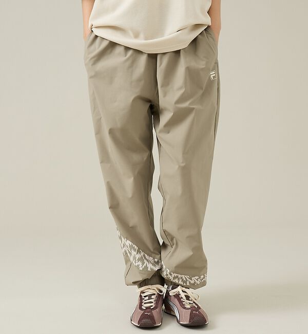 ABAHOUSE「【ELEY KISHIMOTO&times;FILA】イーリーキシモト&times;フィラ トラックパン」|その他|カーキ
