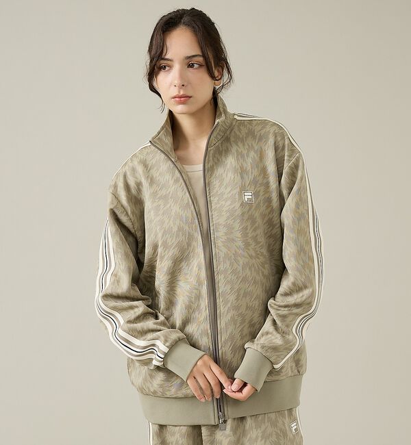 ABAHOUSE「【ELEY KISHIMOTO&times;FILA】イーリーキシモト&times;フィラ トラックトッ」|ブルゾン・スタジャン|