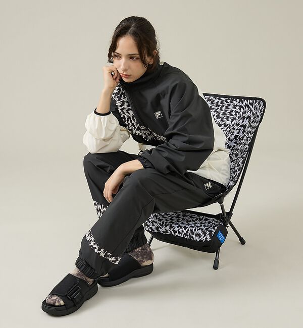 ABAHOUSE「【ELEY KISHIMOTO&times;FILA】イーリーキシモト&times;フィラ トラックジャ」|ブルゾン・スタジャン|