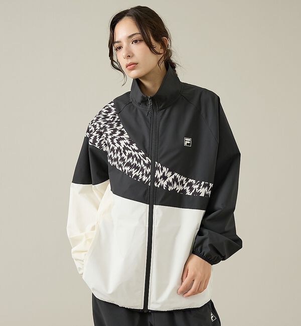 ABAHOUSE「【ELEY KISHIMOTO&times;FILA】イーリーキシモト&times;フィラ トラックジャ」|ブルゾン・スタジャン|
