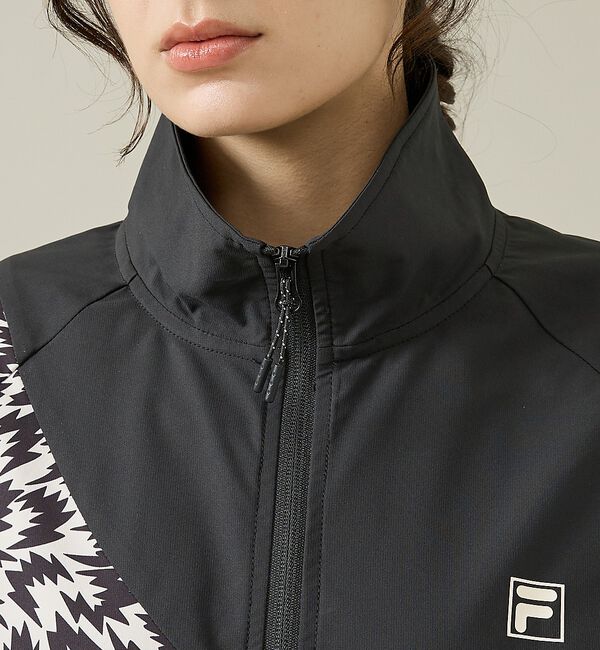ABAHOUSE「【ELEY KISHIMOTO&times;FILA】イーリーキシモト&times;フィラ トラックジャ」|ブルゾン・スタジャン|