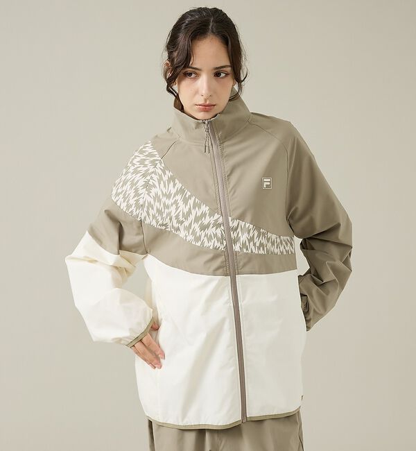 ABAHOUSE「【ELEY KISHIMOTO&times;FILA】イーリーキシモト&times;フィラ トラックジャ」|ブルゾン・スタジャン|