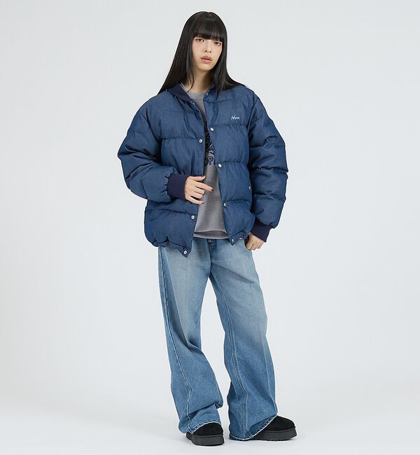 ABAHOUSE「【NANGA / ナンガ】DENIM DOWN JIACKET / デニムダウン」|ダウン|