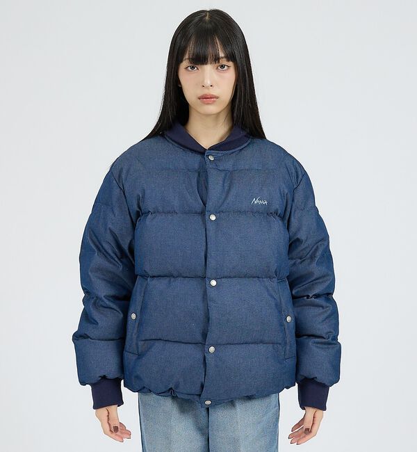 ABAHOUSE「【NANGA / ナンガ】DENIM DOWN JIACKET / デニムダウン」|ダウン|