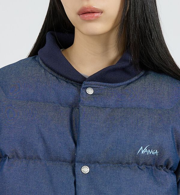 ABAHOUSE「【NANGA / ナンガ】DENIM DOWN JIACKET / デニムダウン」|ダウン|