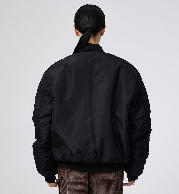 ABAHOUSE「【ALPHA / アルファ】MA-1 RELAXED FIT FLIGHT JA」|ブルゾン・スタジャン|