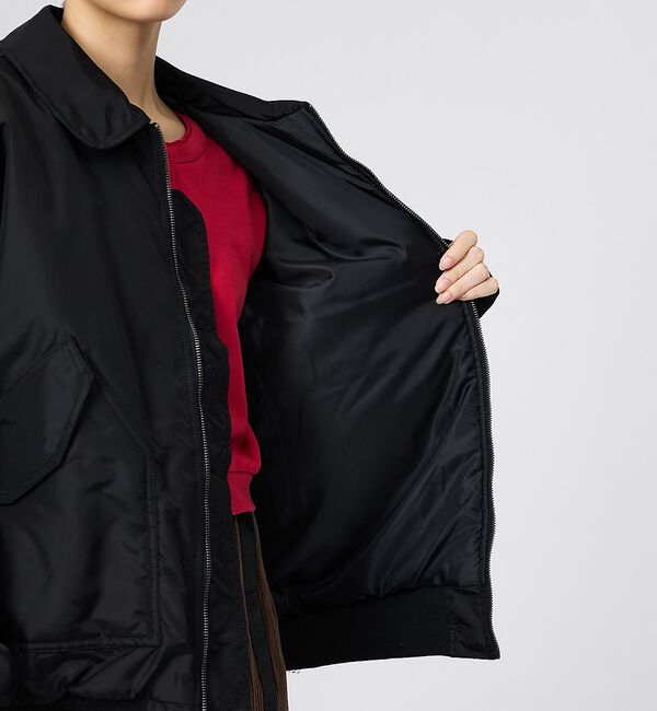 ABAHOUSE「【ALPHA / アルファ】CWU-45/P RELAXED FIT FLIGH」|ブルゾン・スタジャン|