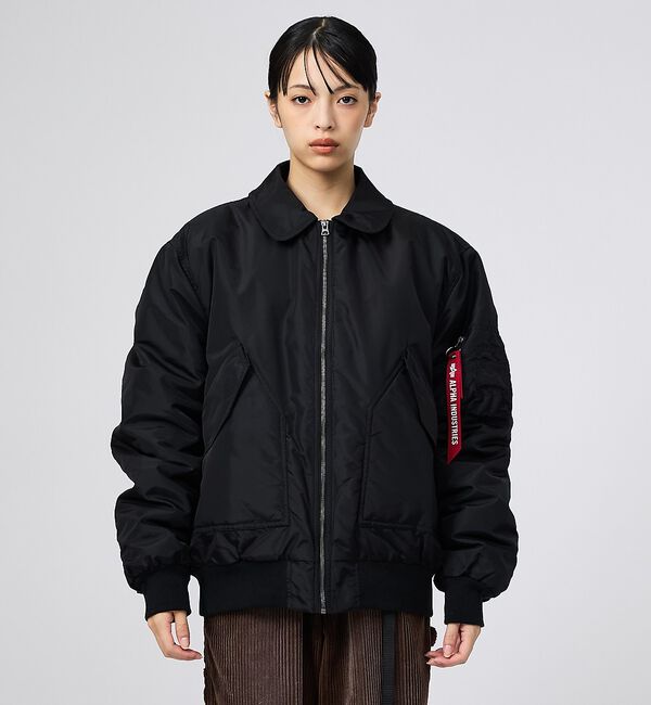 ABAHOUSE「【ALPHA / アルファ】CWU-45/P RELAXED FIT FLIGH」|ブルゾン・スタジャン|
