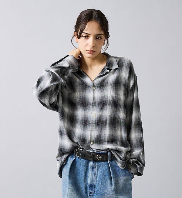 ABAHOUSE「【TOWNCRAFT / タウンクラフト】Ombre Check Shirt /」|シャツ・ブラウス|