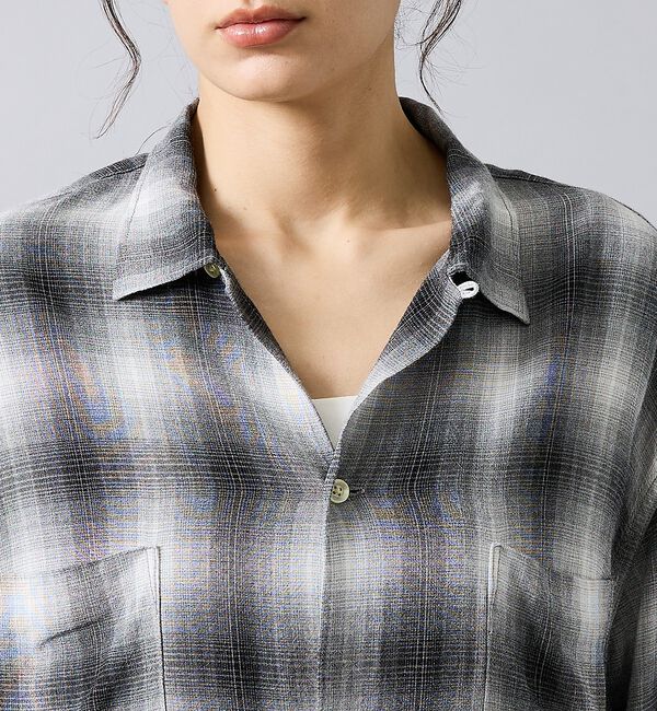 ABAHOUSE「【TOWNCRAFT / タウンクラフト】Ombre Check Shirt /」|シャツ・ブラウス|